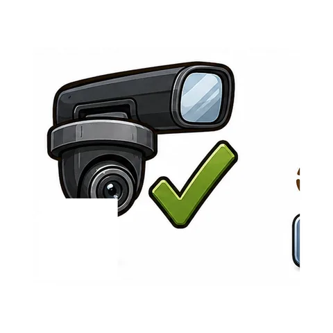 360-degree camera and mirror check